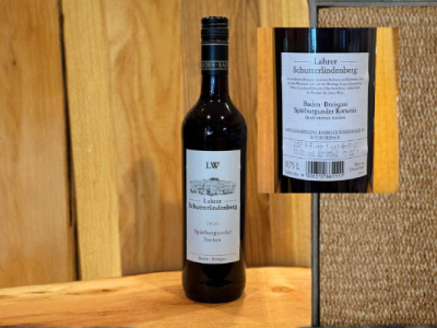 Sp&auml;tburgunder trocken aus Lahr