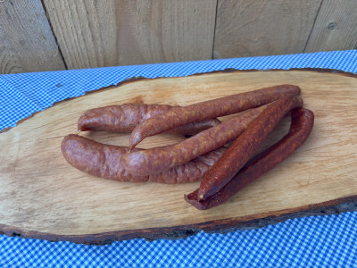 R&auml;ucherw&uuml;rste in drei Sorten