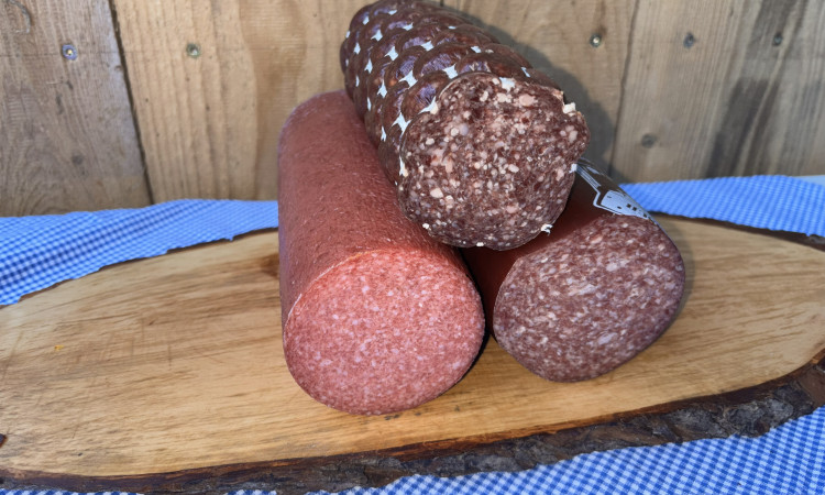 Hausmacher Salami und Rindersalami